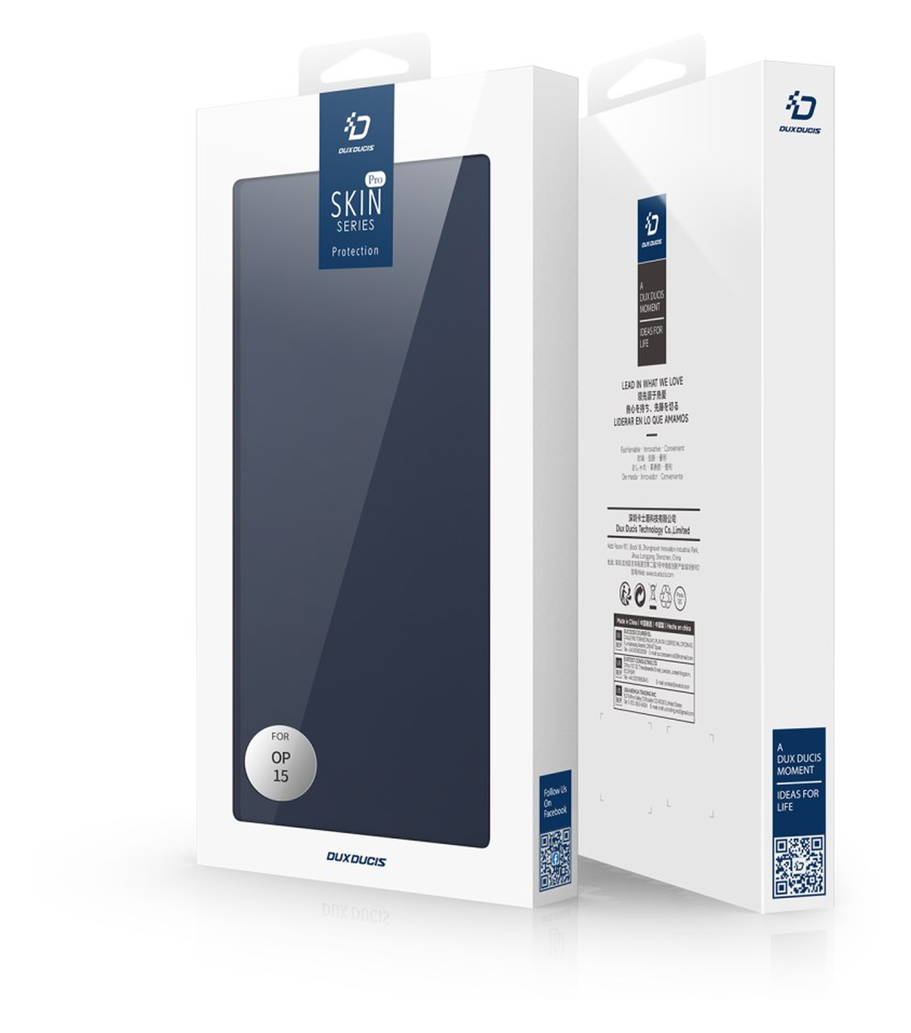 Dux Ducis Skin Pro OnePlus 15 Hoesje Portemonnee Book Case Blauw afbeelding 11