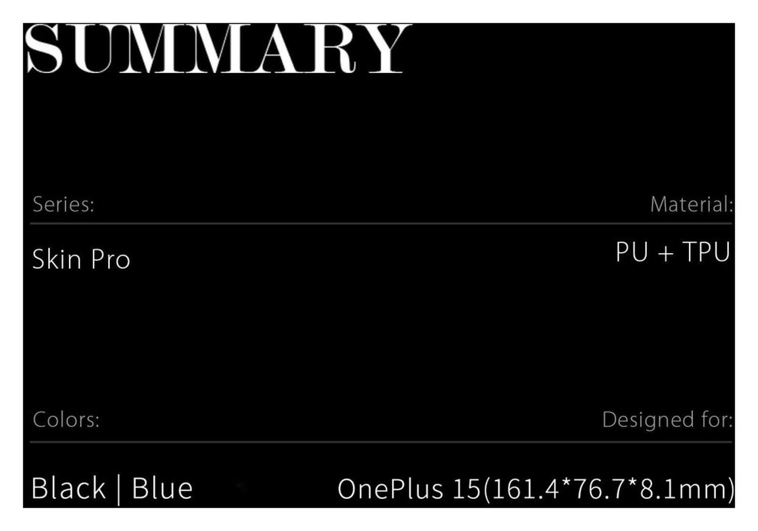 Dux Ducis Skin Pro OnePlus 15 Hoesje Portemonnee Book Case Blauw afbeelding 12