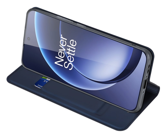 Dux Ducis Skin Pro OnePlus 15 Hoesje Portemonnee Book Case Blauw afbeelding 6