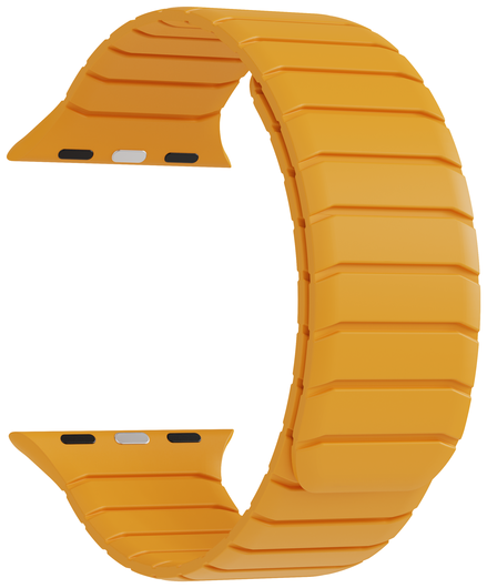 Buddi Fuse Magnetisch Apple Watch Bandje - 1-11/SE - 38/40/41/42MM Geel afbeelding 9