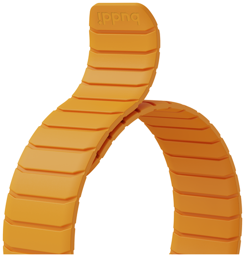 Buddi Fuse Magnetisch Apple Watch Bandje - 1-11/SE - 38/40/41/42MM Geel afbeelding 7