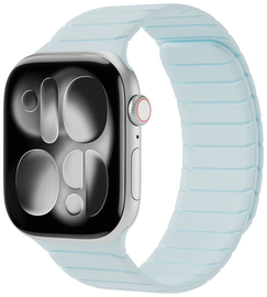 Buddi Fuse Magnetisch Apple Watch Bandje - 1-11/SE - 38/40/41/42MM Lichtblauw afbeelding