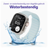 Buddi Fuse Magnetisch Apple Watch Bandje - 1-11/SE - 38/40/41/42MM Lichtblauw afbeelding 3