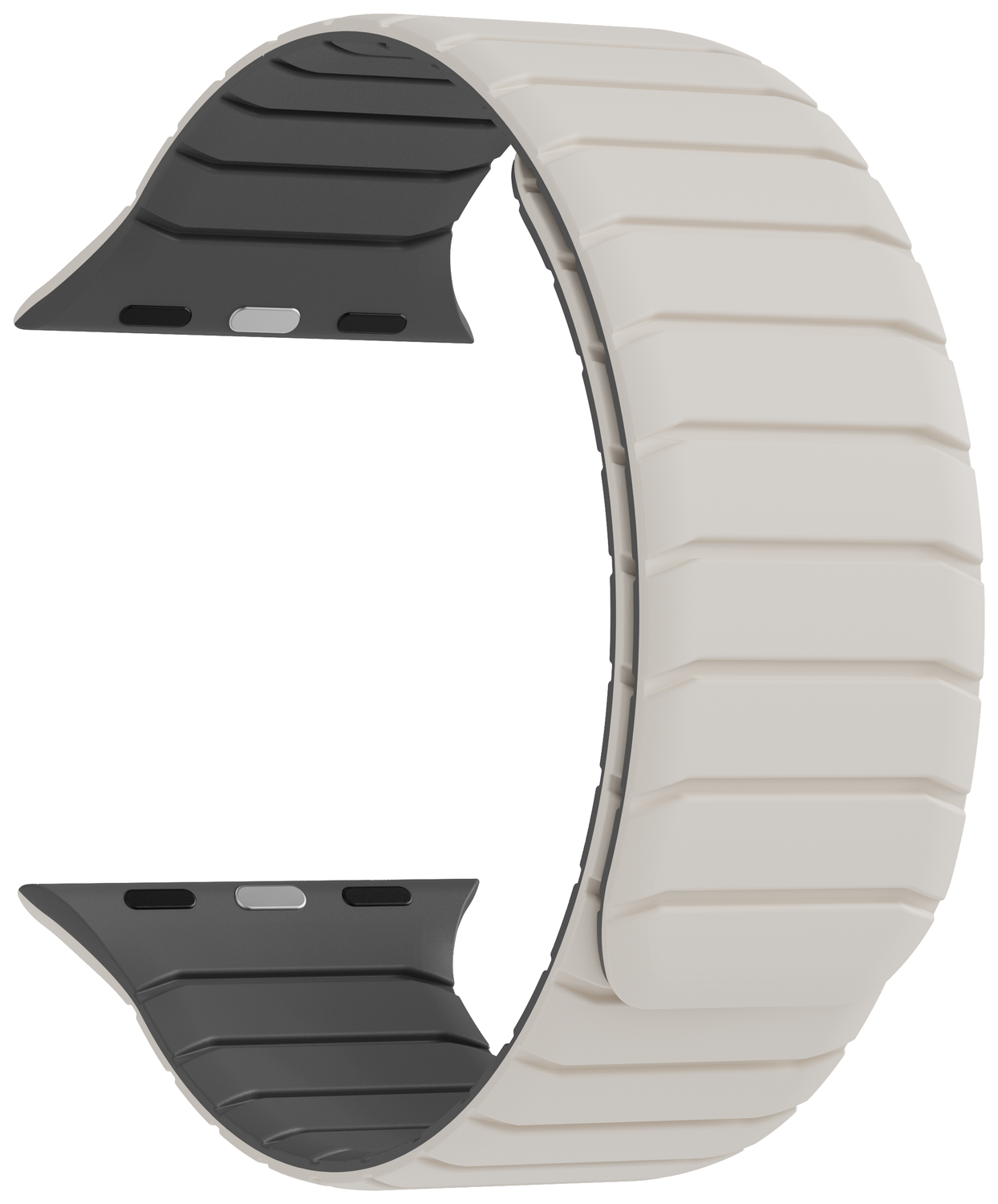 Buddi Fuse Magnetisch Apple Watch Bandje - 1-11/SE - 38/40/41/42MM Sterrenlicht afbeelding 9