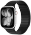 Buddi Fuse Magnetic Apple Watch Bandje 1-11/SE/Ultra 49/46/45/44MM Zwart