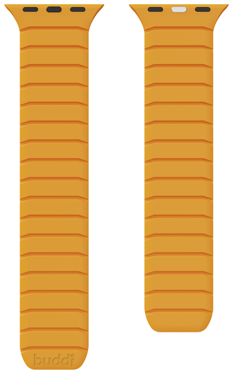 Buddi Fuse Magnetic Apple Watch Bandje 1-11/SE/Ultra 49/46/45/44MM Geel afbeelding 11