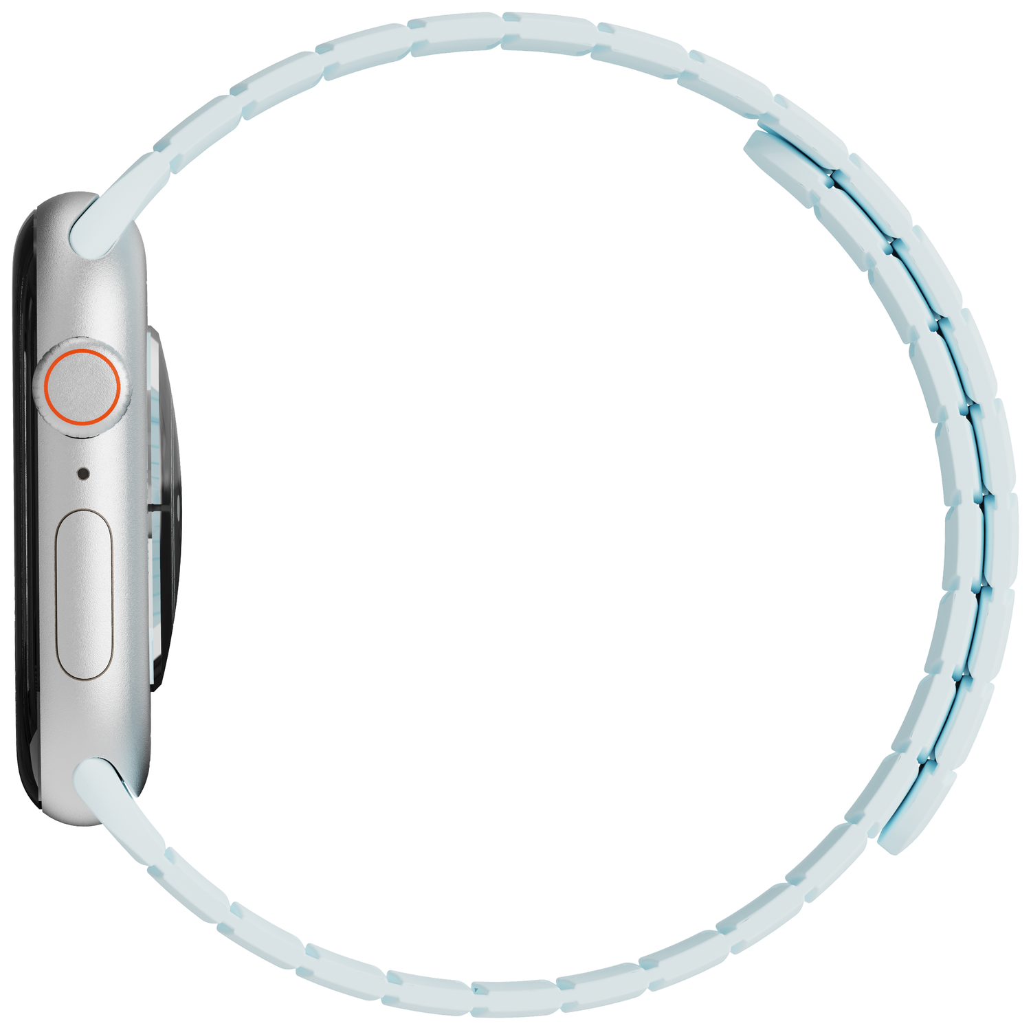 Buddi Fuse Magnetic Apple Watch Bandje 1-11/SE/Ultra 49/46/45/44MM Lichtblauw afbeelding 10