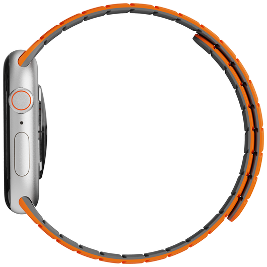 Buddi Fuse Magnetic Apple Watch Bandje 1-11/SE/Ultra 49/46/45/44MM Oranje afbeelding 10