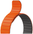 Buddi Fuse Magnetic Apple Watch Bandje 1-11/SE/Ultra 49/46/45/44MM Oranje afbeelding 7