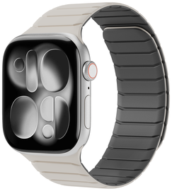 Buddi Fuse Magnetic Apple Watch Bandje 1-11/SE/Ultra 49/46/45/44MM Sterrenlicht afbeelding