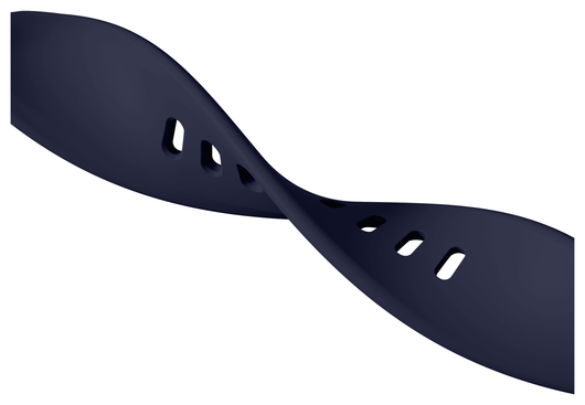 SBG Universeel Smartwatch / Horloge Bandje - Siliconen - 20MM - Midnight Blue afbeelding 11