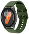 SBG Universeel Smartwatch / Horloge Bandje - Siliconen - 20MM - Groen