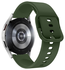 SBG Universeel Smartwatch / Horloge Bandje - Siliconen - 20MM - Groen afbeelding 9
