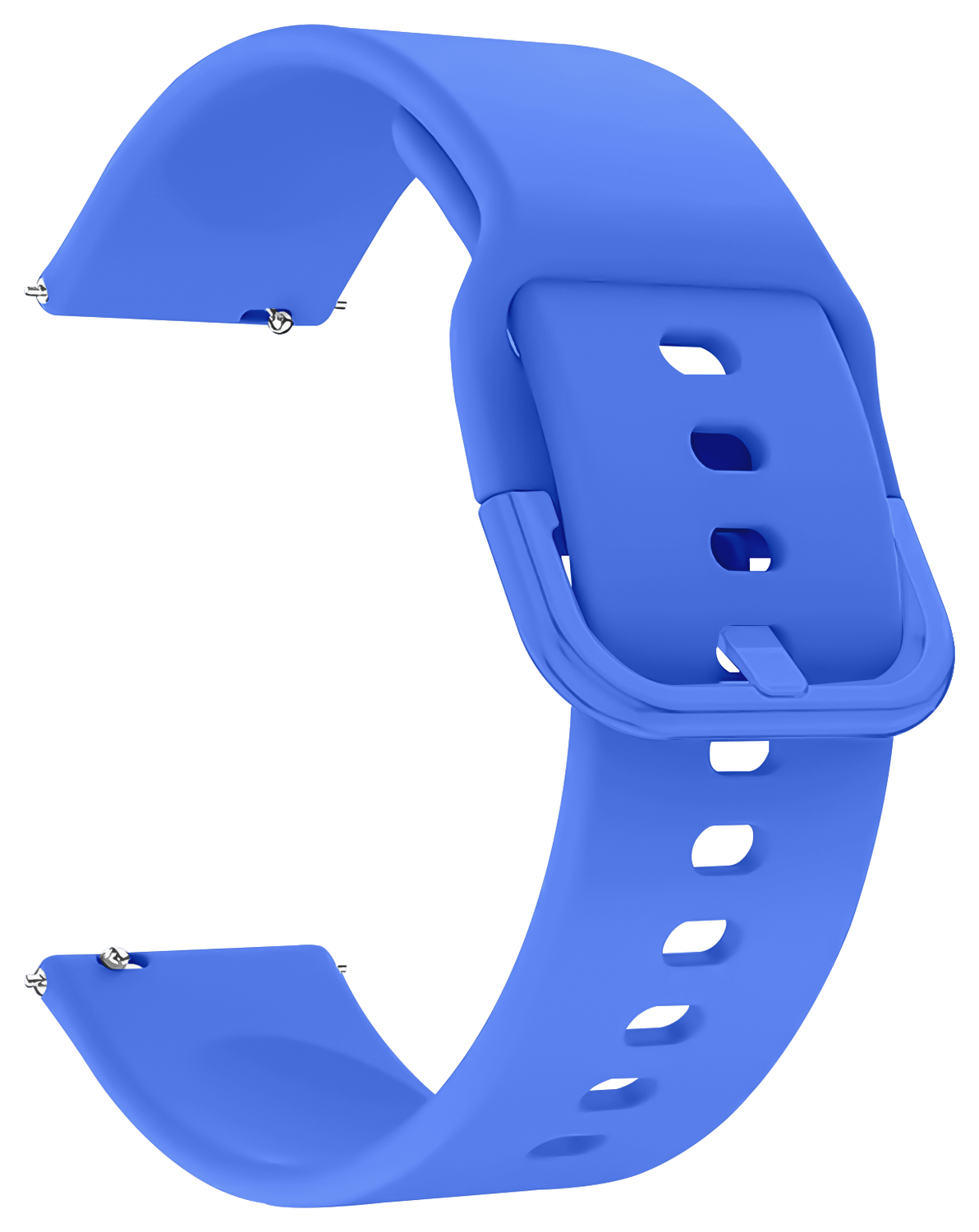 SBG Universeel Smartwatch / Horloge Bandje - Siliconen - 20MM - Blauw afbeelding 7