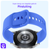 SBG Universeel Smartwatch / Horloge Bandje - Siliconen - 20MM - Blauw afbeelding 3
