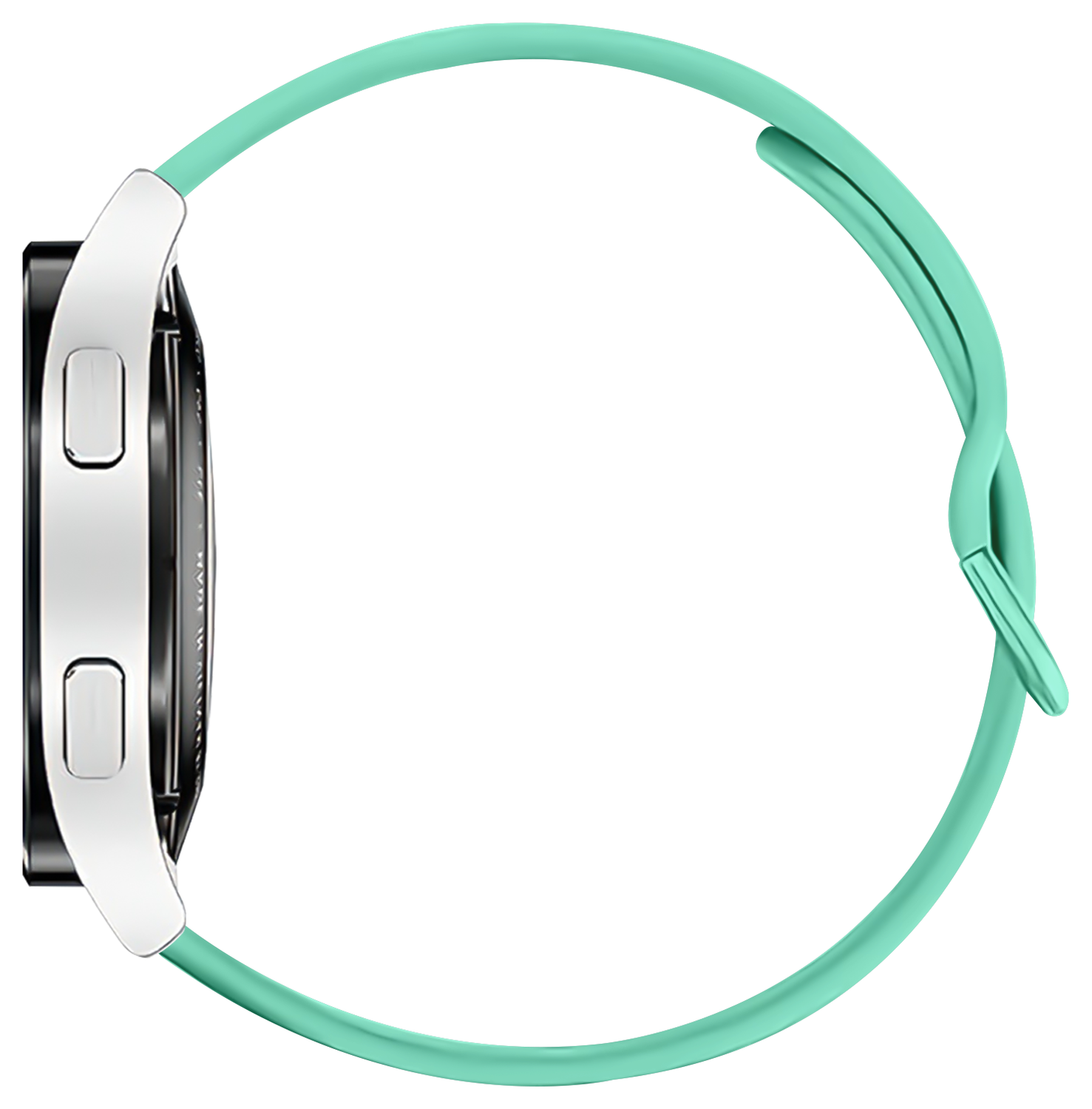 SBG Universeel Smartwatch / Horloge Bandje - Siliconen - 20MM - Mint Groen afbeelding 10