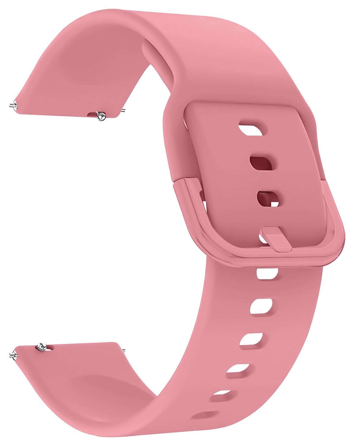 SBG Universeel Smartwatch / Horloge Bandje - Siliconen - 20MM - Roze afbeelding 7