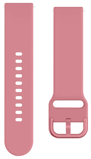 SBG Universeel Smartwatch / Horloge Bandje - Siliconen - 20MM - Roze afbeelding 8