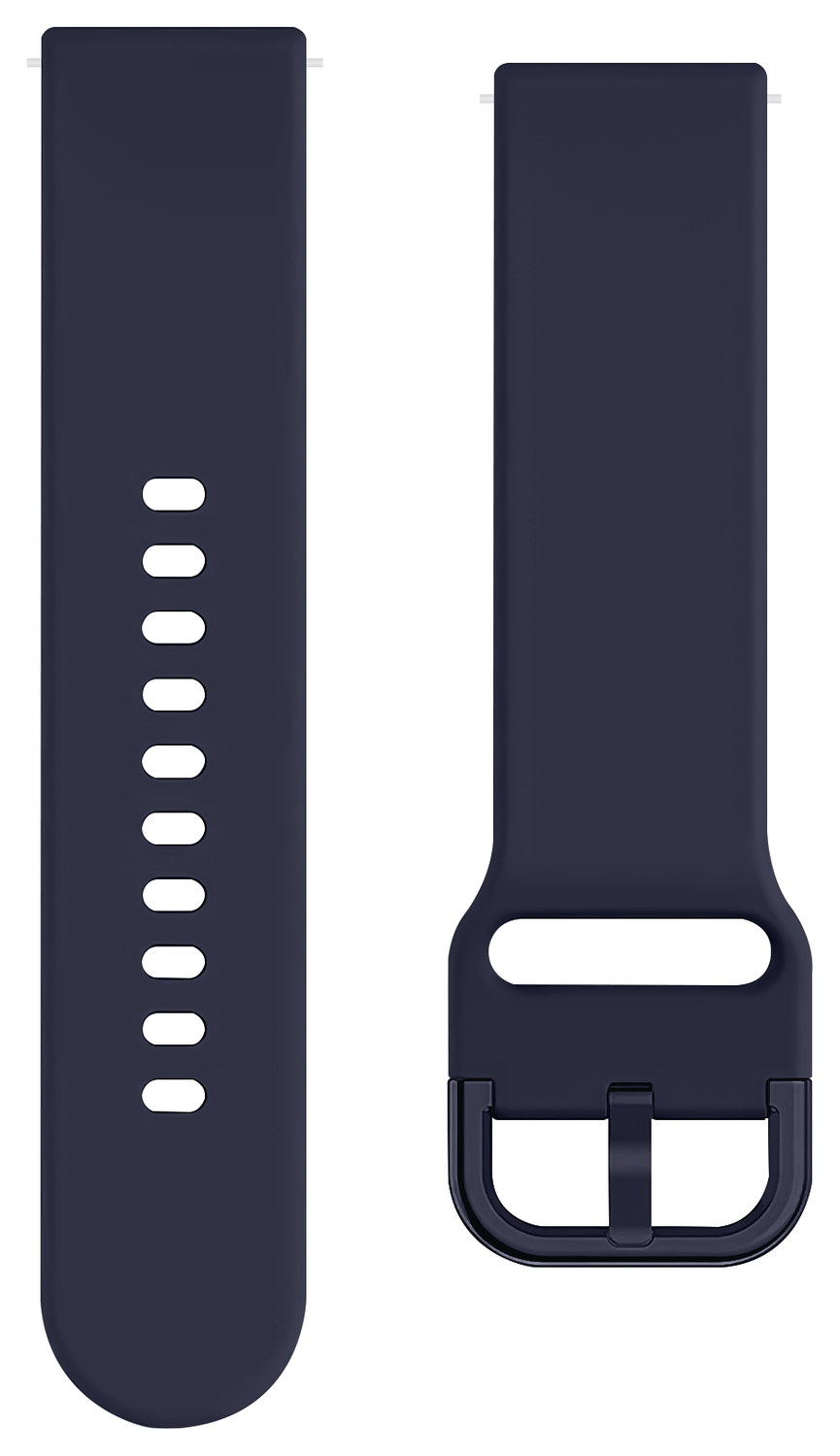 SBG Universeel Smartwatch / Horloge Bandje - 22MM - Midnight Blue afbeelding 8