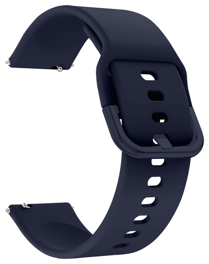SBG Universeel Smartwatch / Horloge Bandje - 22MM - Midnight Blue afbeelding 7