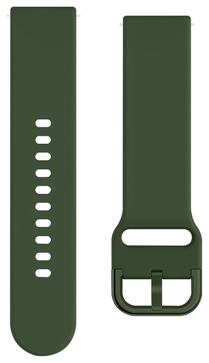 SBG Universeel Smartwatch / Horloge Bandje - Siliconen - 22MM - Groen afbeelding 8