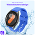 SBG Universeel Smartwatch / Horloge Bandje - Siliconen - 22MM - Blauw afbeelding 6