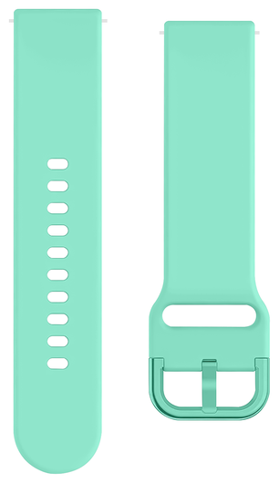 SBG Universeel Smartwatch / Horloge Bandje - Siliconen - 22MM - Mint Groen afbeelding 8