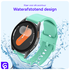 SBG Universeel Smartwatch / Horloge Bandje - Siliconen - 22MM - Mint Groen afbeelding 6