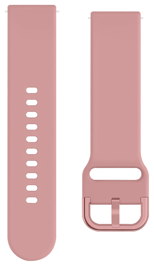 SBG Universeel Smartwatch / Horloge Bandje - Siliconen - 22MM - Licht Roze afbeelding 8
