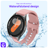 SBG Universeel Smartwatch / Horloge Bandje - Siliconen - 22MM - Licht Roze afbeelding 6