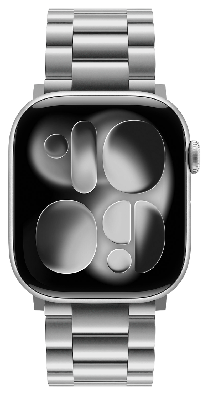 SBG RVS - Apple Watch Bandje - 1-11/SE - 38/40/41/42MM - Zilver afbeelding 10