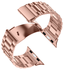 SBG RVS - Apple Watch Bandje - 1-11/SE - 38/40/41/42MM - Rose Goud afbeelding 7