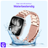 SBG RVS - Apple Watch Bandje - 1-11/SE - 38/40/41/42MM - Rose Goud afbeelding 3