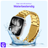 SBG RVS - Apple Watch Bandje - 1-11/SE - 38/40/41/42MM - Goud afbeelding 3