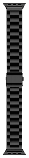 SBG RVS - Apple Watch Bandje - 1-11/SE - 38/40/41/42MM - Zwart afbeelding 8