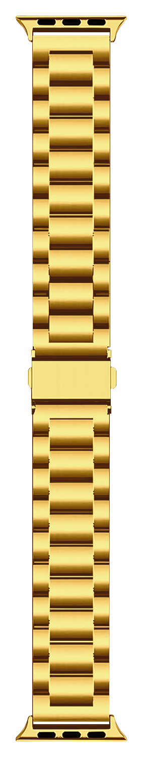 SBG RVS - Apple Watch Bandje - 1-11/SE/Ultra - 49/46/45/44/42MM - Goud afbeelding 8