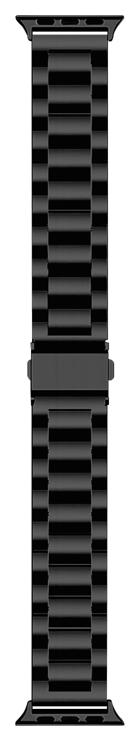 SBG RVS - Apple Watch Bandje - 1-11/SE/Ultra - 49/46/45/44/42MM - Zwart afbeelding 8