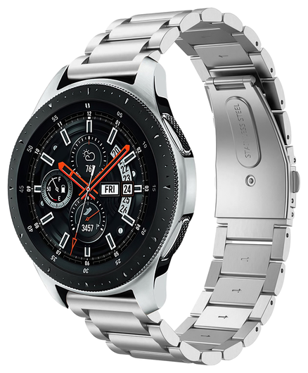 SBG RVS - Universeel Smartwatch / Horloge Bandje Schakels 20MM - Zilver afbeelding 1