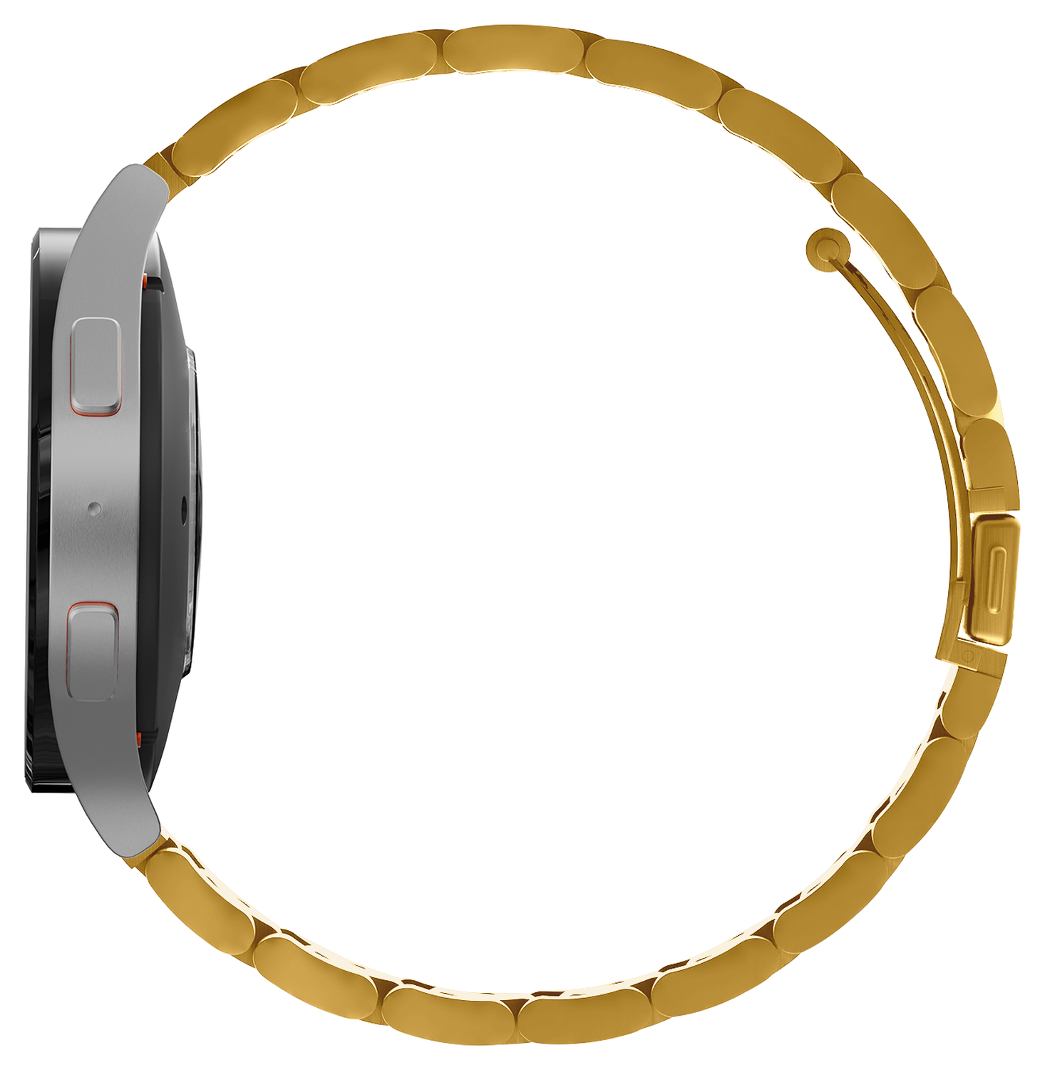 SBG RVS - Universeel Smartwatch / Horloge Bandje Schakels 20MM - Goud afbeelding 10