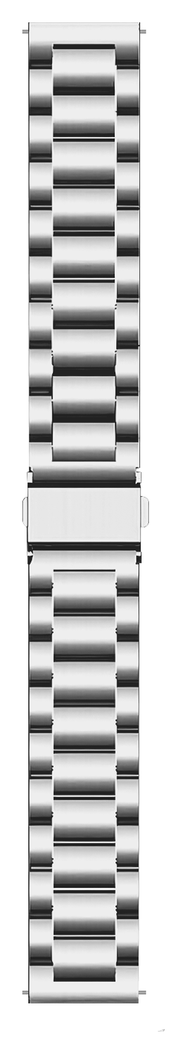 SBG RVS - Universeel Smartwatch / Horloge Bandje Schakels 22MM - Zilver afbeelding 8