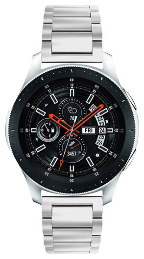 SBG RVS - Universeel Smartwatch / Horloge Bandje Schakels 22MM - Zilver afbeelding 7