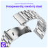 SBG RVS - Universeel Smartwatch / Horloge Bandje Schakels 22MM - Zilver afbeelding 4