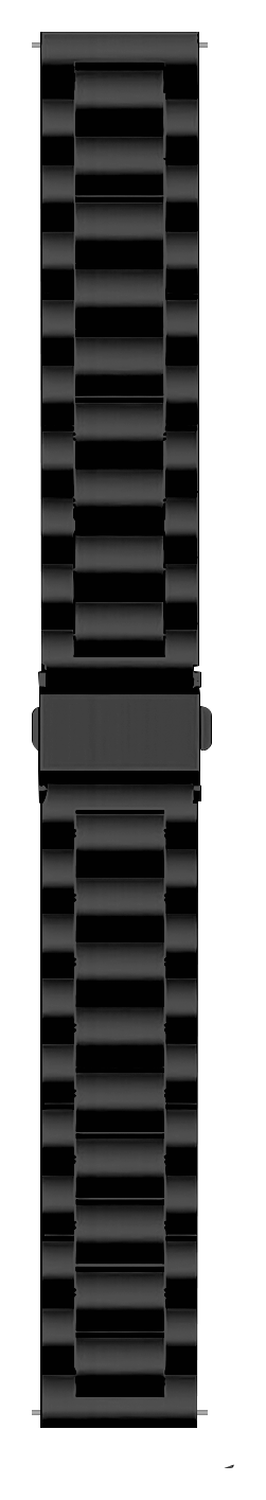 SBG RVS - Universeel Smartwatch / Horloge Bandje Schakels 22MM - Zwart afbeelding 8