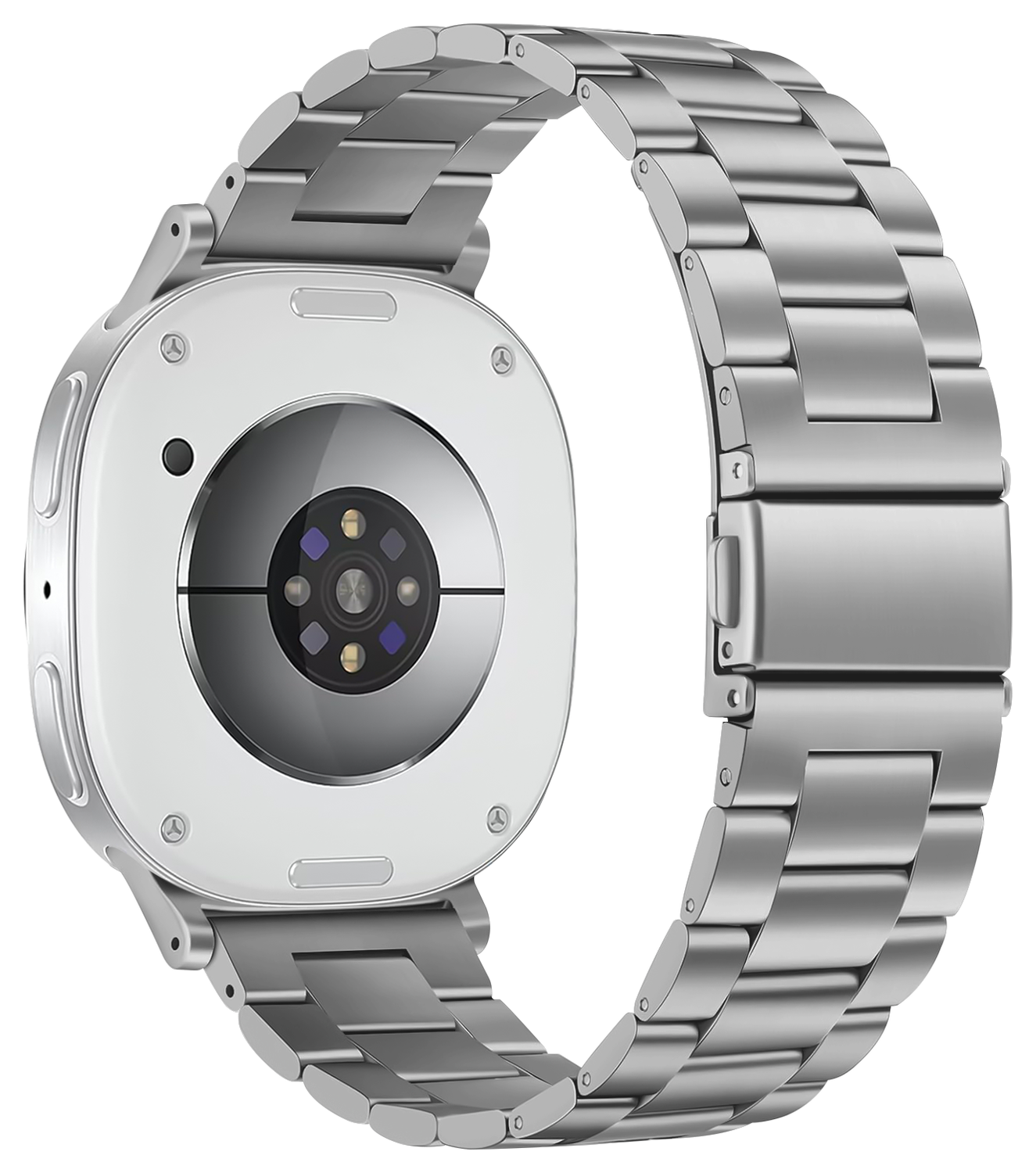 SBG RVS - Samsung Galaxy Watch 8 Bandje Schakels - Zilver afbeelding 6