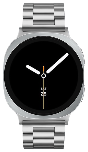 SBG RVS - Samsung Galaxy Watch 8 Bandje Schakels - Zilver afbeelding 7