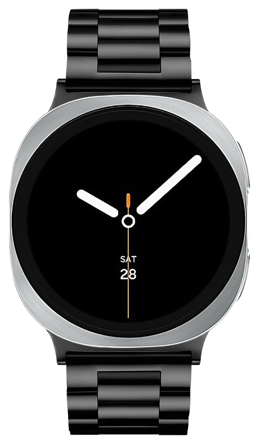 SBG RVS - Samsung Galaxy Watch 8 Bandje Schakels - Zwart afbeelding 7