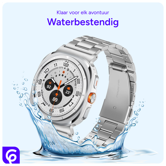 SBG RVS - Samsung Galaxy Watch Ultra Bandje Schakels - Zilver afbeelding 3