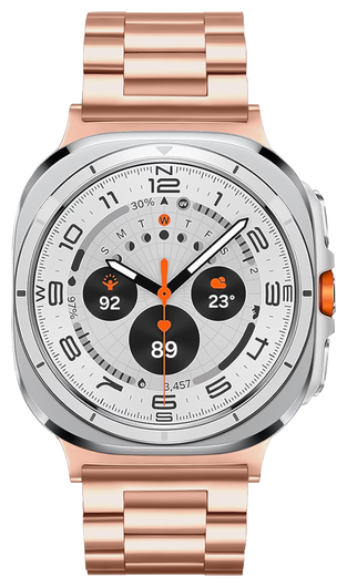 SBG RVS - Samsung Galaxy Watch Ultra Bandje Schakels - Rose Goud afbeelding 10