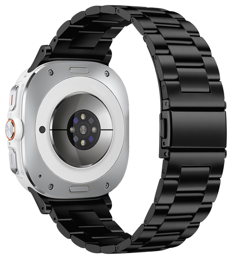 SBG RVS - Samsung Galaxy Watch Ultra Bandje Schakels - Zwart afbeelding 6