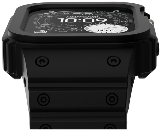 Buddi Forge - Apple Watch 40/41MM - Bandje & Hoesje Zwart afbeelding 6